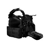Tactical Vest Plate Carrier PC-01 Strike Systems Black