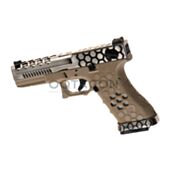 Pistol Replica VX0210 Hex Cut Full Metal GBB AW Custom