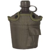 Water Bottle 1 L with cover Mil-Tec Olive