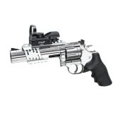 ASG Dan Wesson 715  6" CO2 Silver Low Power revolver