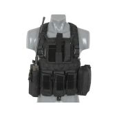 Force Recon Chest Harness 8Fields Black