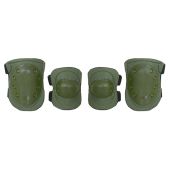 Knee Elbow Protective Pads Set 8Fields Olive
