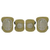 Knee Elbow Protective Pads Set 8Fields Coyote