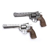 Dan Wesson wood style revolver grip ASG