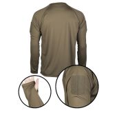 T-shirt long sleeve Quick Dry Olive Miltec S