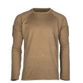 T-shirt long sleeve Quick Dry Coyote Miltec S