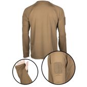 T-shirt long sleeve Quick Dry Coyote Miltec M