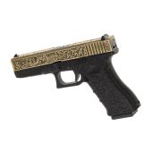 WE17 Metal GBB gas pistol WE Etched