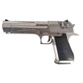 Desert Eagle .50AE Silver Gas GBB pistol