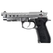 M92 Hex Cut Gas GGB pistol WE Silver