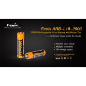 Rechargeable Battery ARB-L 2600mAh Fenix