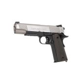 Colt M1911 Black Dual CO2 GBB pistol Cybergun