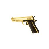 M1911 Full Metal Gold gas GGB pistol WE