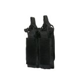 Open top double pistol mag Pouch 8Fields Black