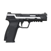 Replica pistol GTP9 gas GBB Piranha Mk I Silver G&G