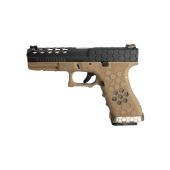 VX0111 Hex-Cut Metal Gas GBB pistol AW Custom