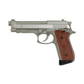 PT92 GBB CO2 Full Metal pistol Cybergun Silver
