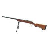 Sniper rifle MB03E with bipod Well Wood