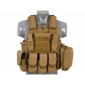 Tactical Vest Combat Armor System 8Fields Coyote