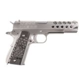 M1911 Hex Cut Silver GBB gas pistol WE