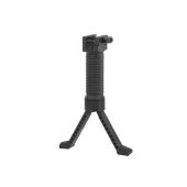 Vertical grip with telescope bipod ACM Black
