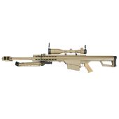 Sniper rifle Barrett M82A1 TAN CQB AEG Snow Wolf 