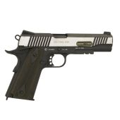 Colt M1911 Rail Silver GBB CO2 Cybergun