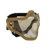 Steel Protective Half Face Mask V.1 Camo Coyote