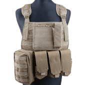 Tactical Vest MBSS Plate Carrier Coyote