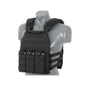 Tactical Vest Defense Plate Carrier 8Fields Black