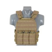 Tactical Vest Defense Plate Carrier 8Fields TAN