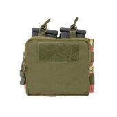 Double Rifle Mag/Mid GP Pouch 8Fields Olive