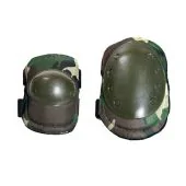Knee Elbow Protective Pads Set 8Fields Woodland