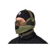 Steel protection mask Black