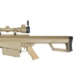 Replica Barrett M82A1 TAN CQB AEG Snow Wolf 