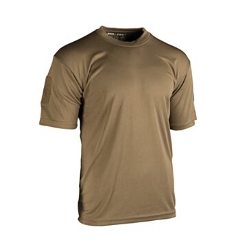 Tricou Quick Dry Mil-Tec Dark Earth S