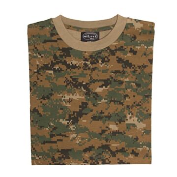 Tricou Mil-Tec Digital Woodland M