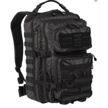 Assault Backpack 36L Mil-Tec Black