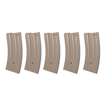 Incarcator metalic hi-cap 300 bile Specna Arms Dark Earth