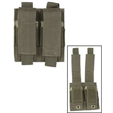 Pouch incarcator pistol dublu Mil-Tec Olive