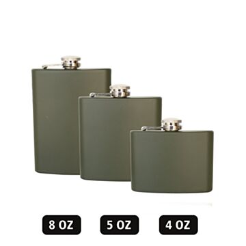 Metal Flask Mil-Tec 170 ml
