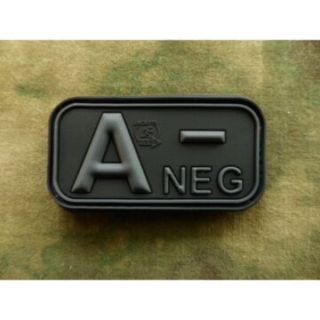 Patch Bloodtype A NEG cauciuc Blackops JTG
