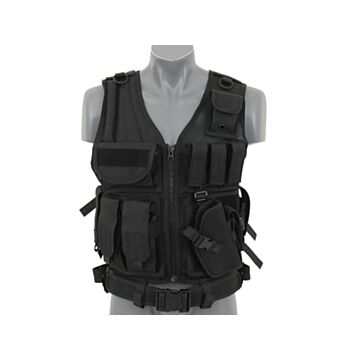 Tactical Vest V2 8Fields Black