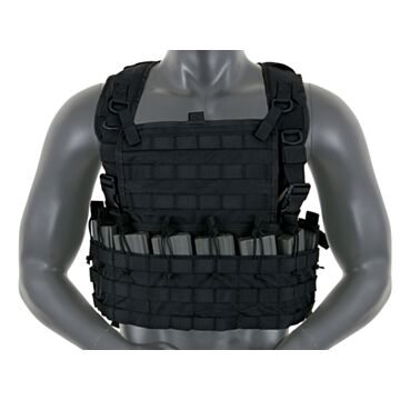 Tactical Vest Chest Rig 8Fields Black
