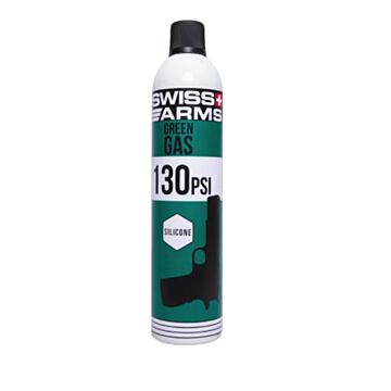 Green Gas 130 PSI Swiss Arms 760 ml with silicone