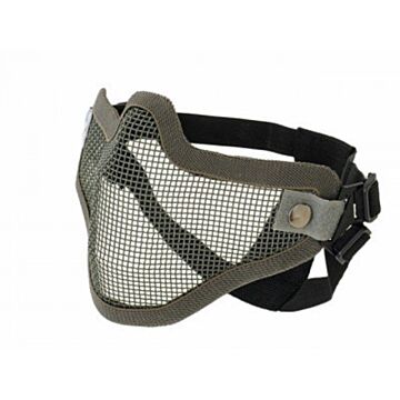 Steel Protective Half Face Mask V.1 Grey