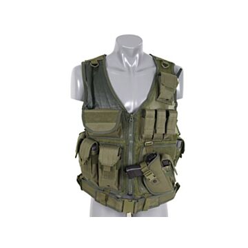 Tactical Vest Olive 8Fields