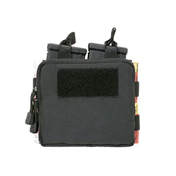 Pouch incarcator dublu 8FIELDS Negru