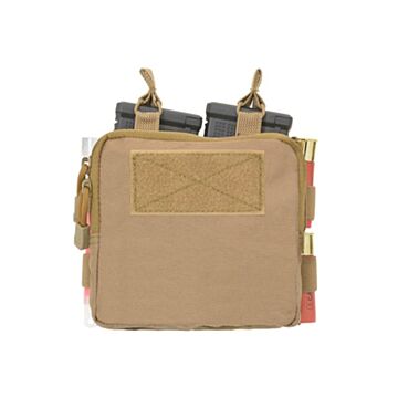 Pouch incarcator dublu 8FIELDS Coyote