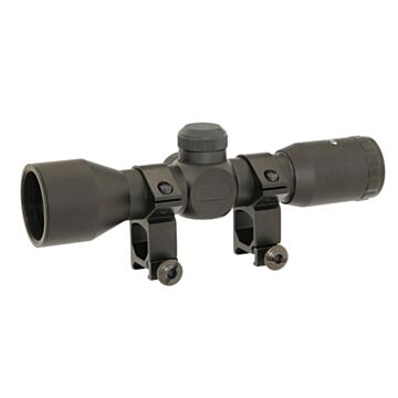 Scope with high mounting rings 4X32 PCS